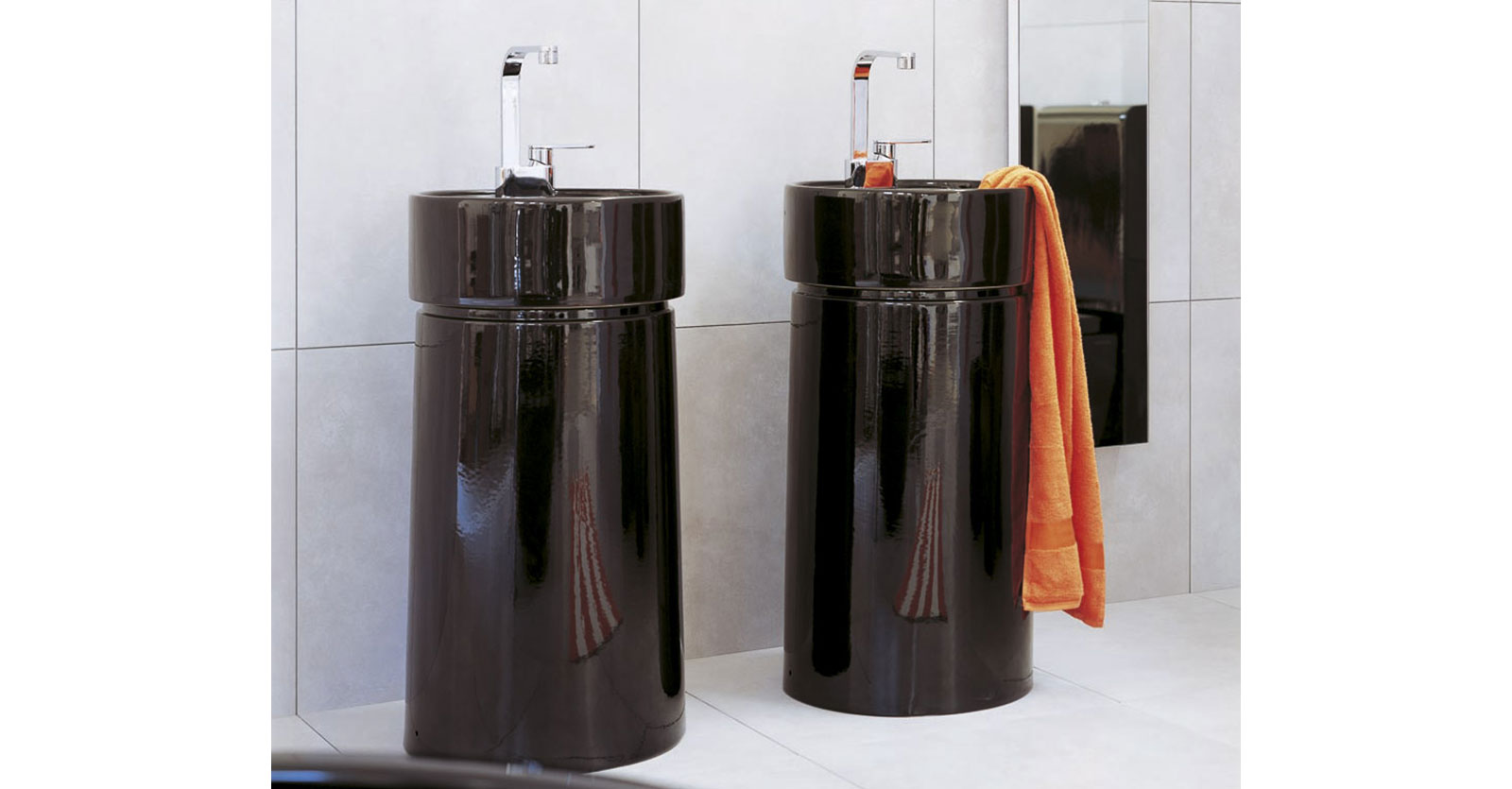 Sanitarije Flaminia - Twin Column | MODENA Keramital | Ludovica and Roberto Palomba
