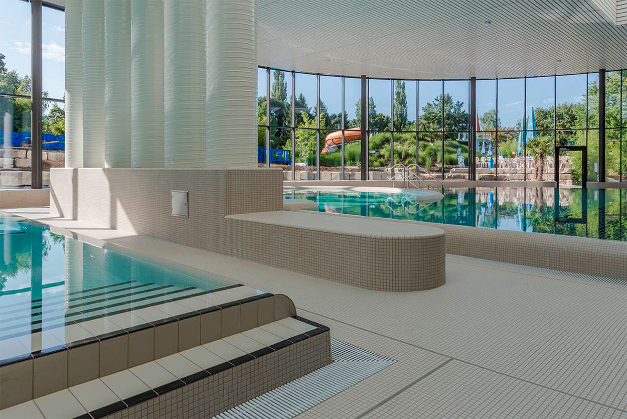 Bazenska keramika i okoliš | Water World, Wallisellen, Švicarska | MODENA Keramital