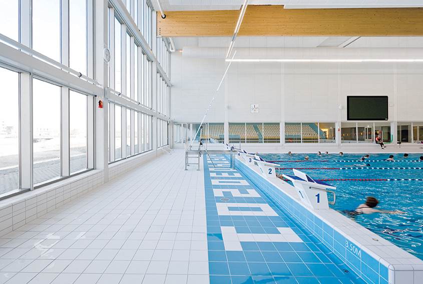 Bazenska keramika i okoliš | Sportcomplex Koning Willem-Alexander, Nizozemska | Keram Ital MODENA
