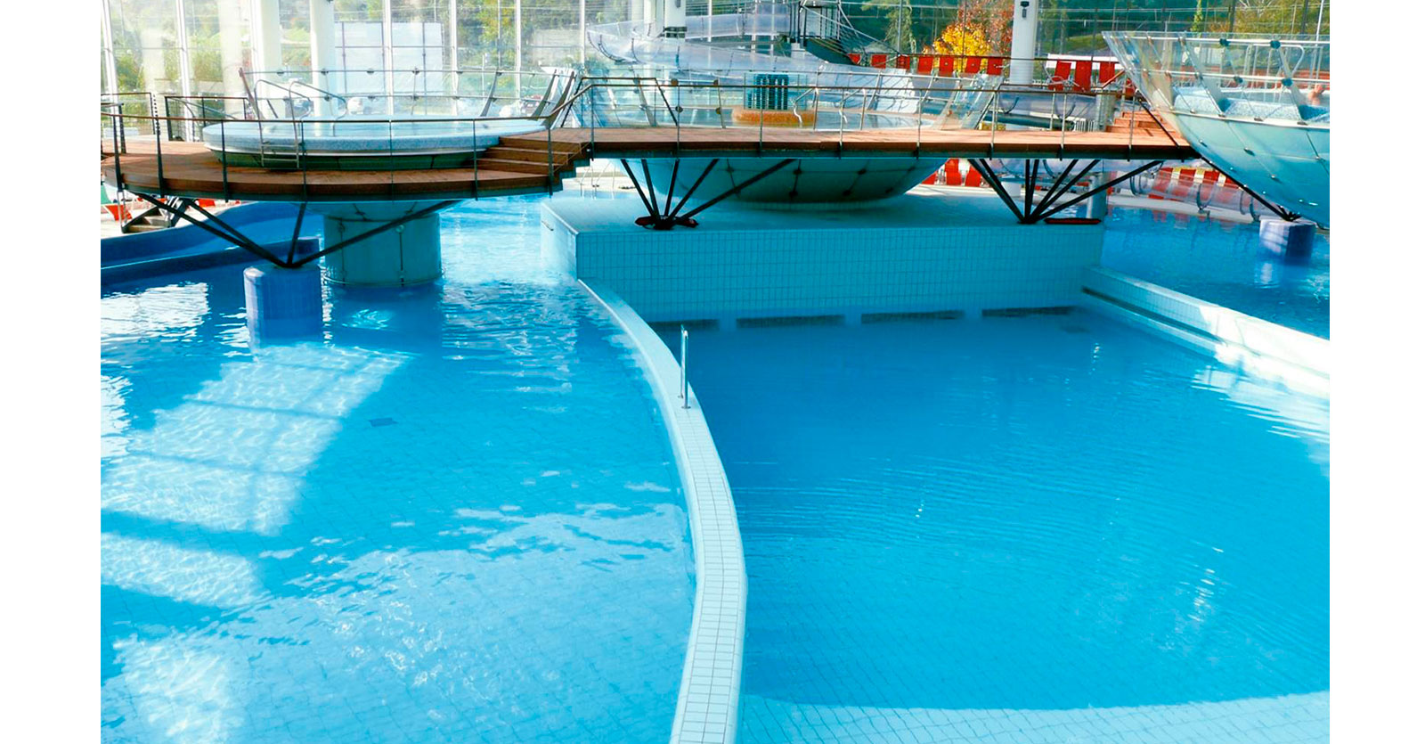Bazenska keramika i okoliš | Therme Lasko, Lasko, Slovenija | MODENA Keramital