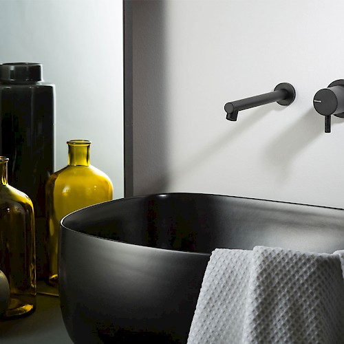 Slavine Ritmonio - Haptic - black&white | Keram Ital Modena | Mješalice