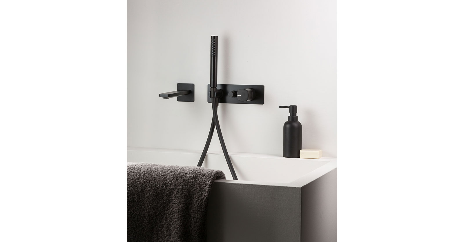 Slavine Ritmonio - Haptic - black&white | Keram Ital Modena | Mješalice