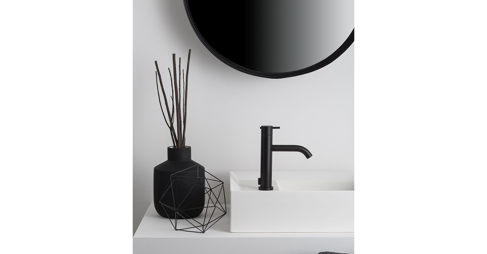 Slavine Ritmonio - Haptic - black&white | Keram Ital Modena | Mješalice