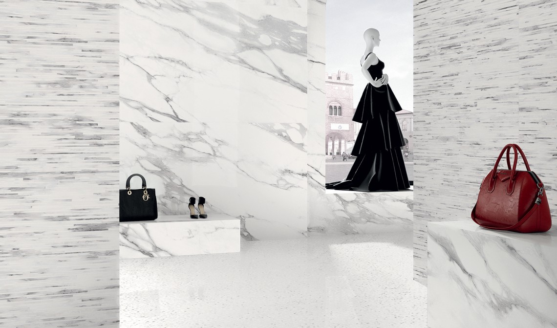 Emil ceramica - Tele di Marmo - Statuario Michelangelo | Gres keramičke pločice | uređenje kupaonica | pločice