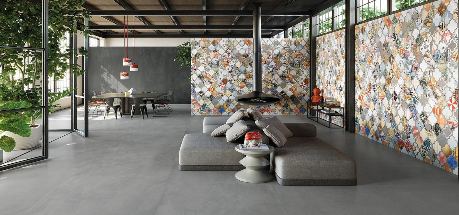 Keramičke pločice | Ergon Pigmento grigio basa |  Uređenje interijera i eksterijera | gres keramičke pločice