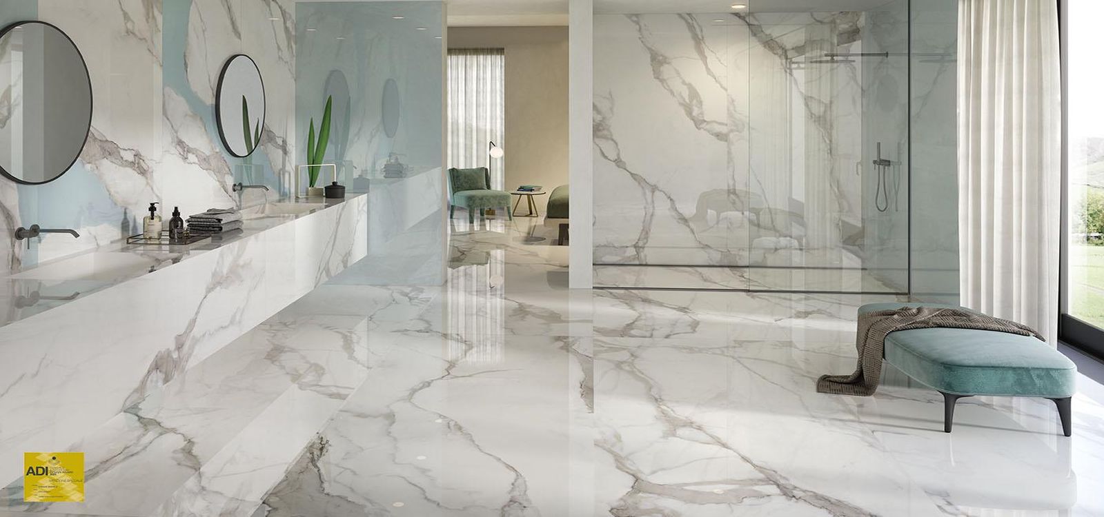 Calacetta Regale - Keramičke pločice | Provenza | Unique Marble | Uređenje interijera |