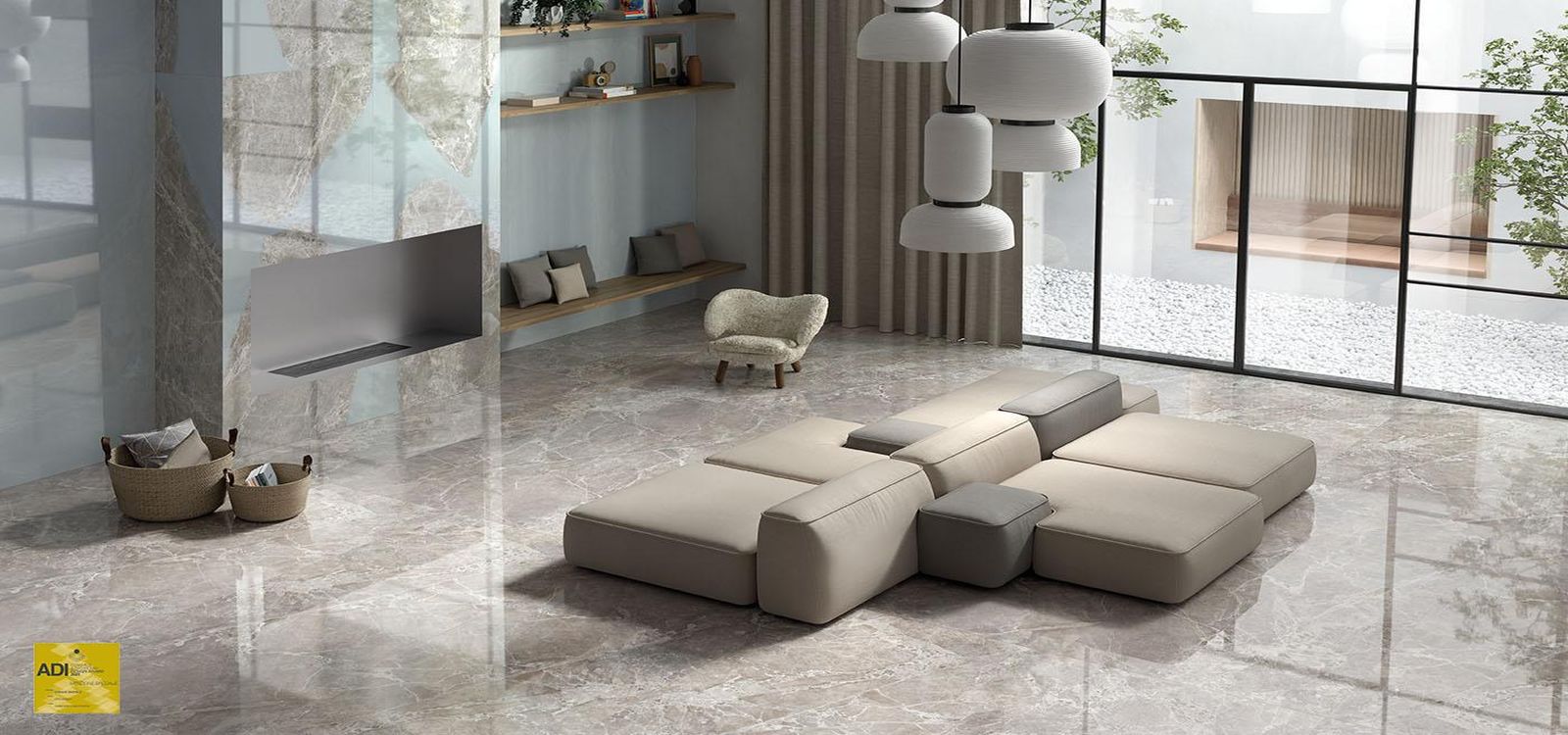 Moon Gray Living - Keramičke pločice | Provenza | Unique Marble
