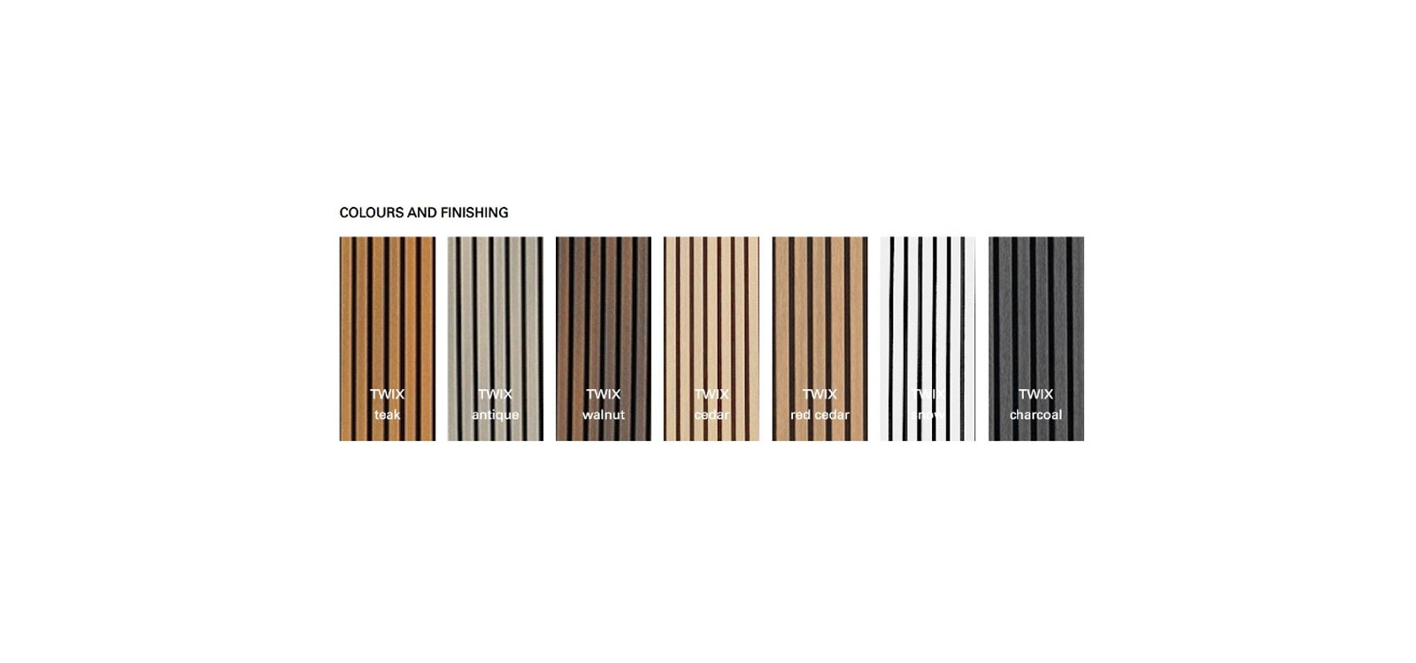 Twix, vanjske zidne obloge | DECO | Keram ital | Decking & zidne obloge